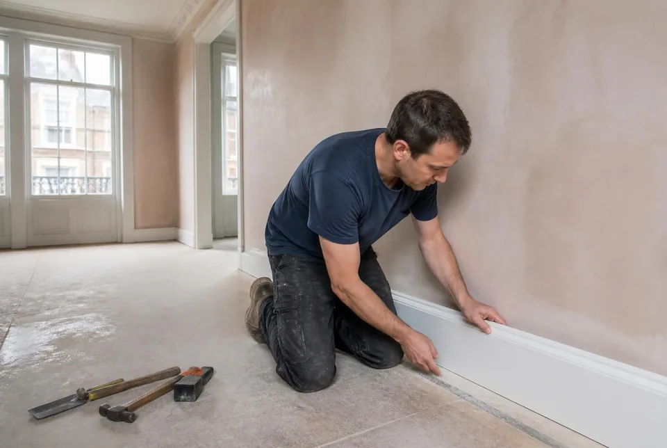Property part-way through a full refurbishment